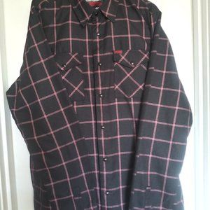 Dixxon Gridlock Mens Long Sleeve Flannel